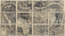Die „Geburtsurkunde“ Amerikas in der Library of Congress, Washington: Weltkarte von Martin Waldseemüller (1507). Foto: Library of Congress